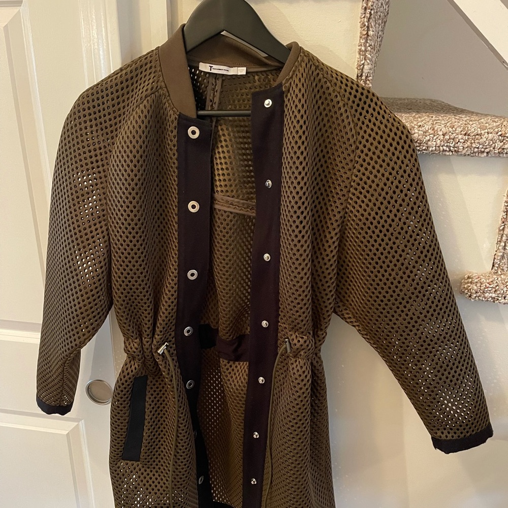 Alexander Wang Mesh Jacket, Green